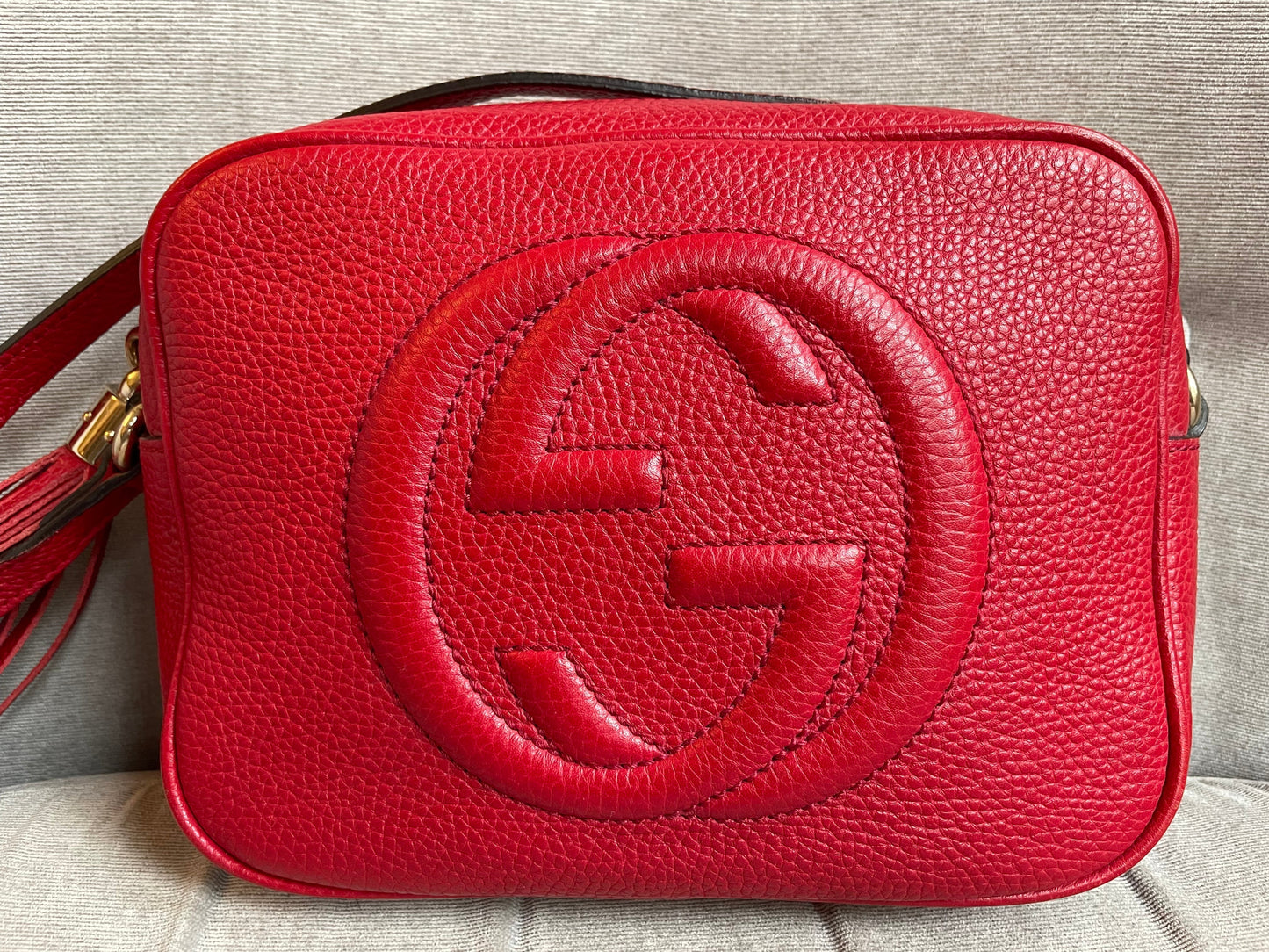 Luxury Gucci Red Soho Disco ( 1050)