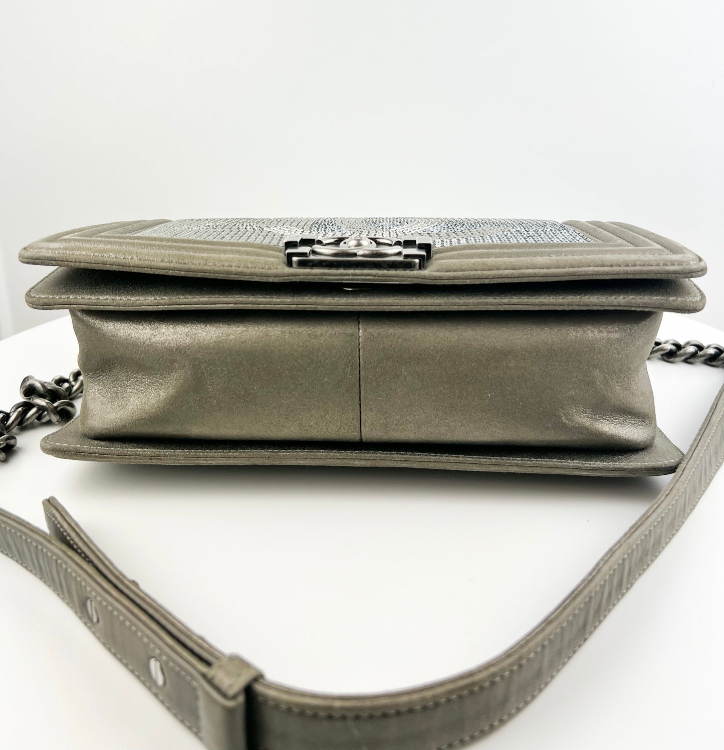 Chanel Medium Swavroski embellished Boy Bag