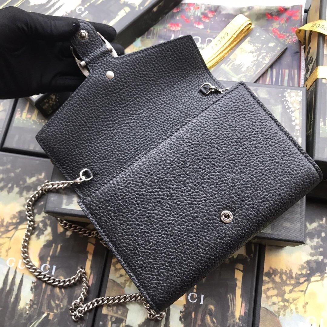 Luxury Gucci Dionysus Leather Super Mini Bag