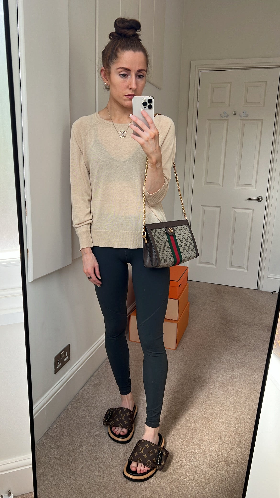 Luxury Gucci Supreme Ophidia Small Shoulder Bag