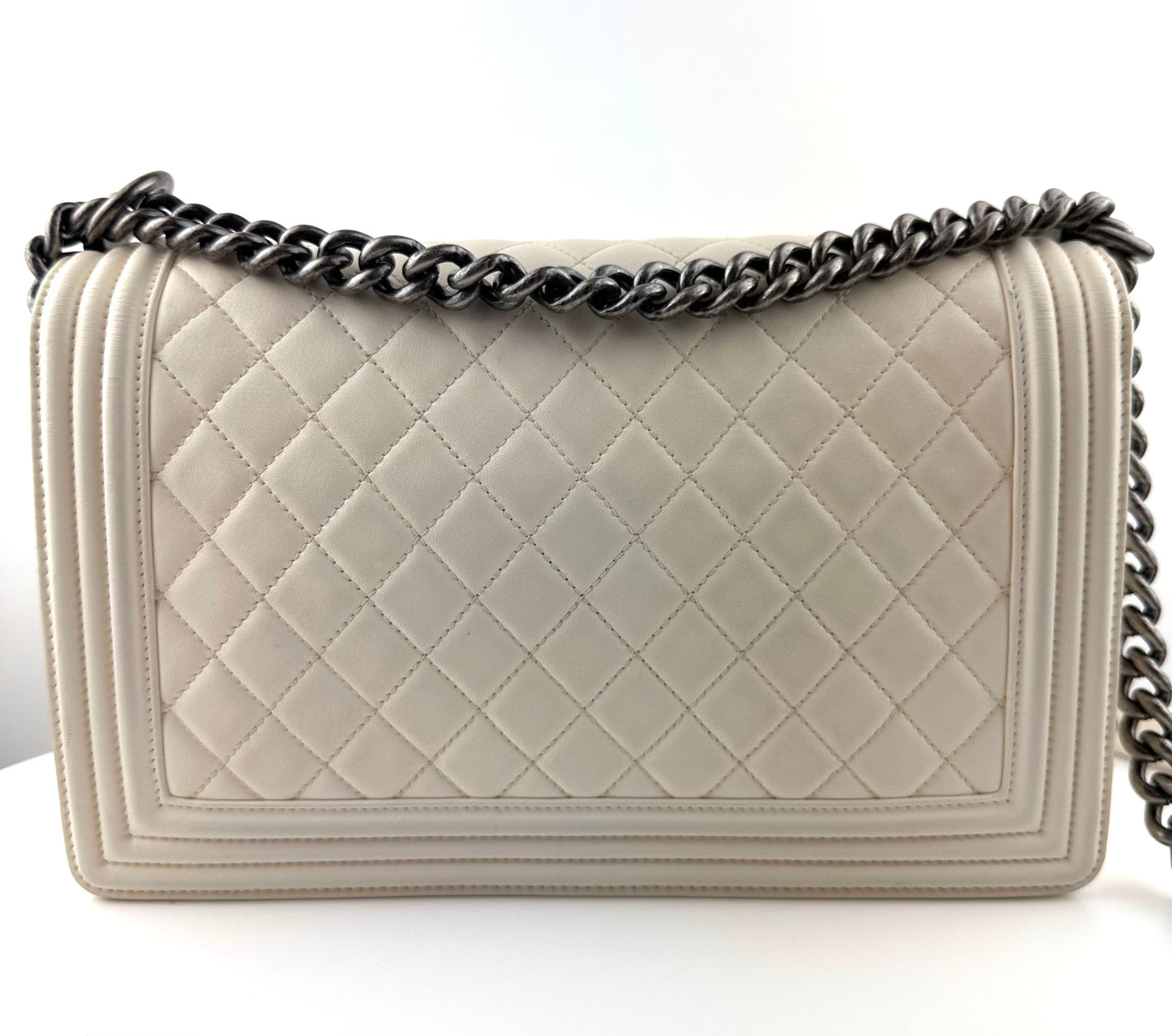 Chanel Lambskin Large Boy Bag