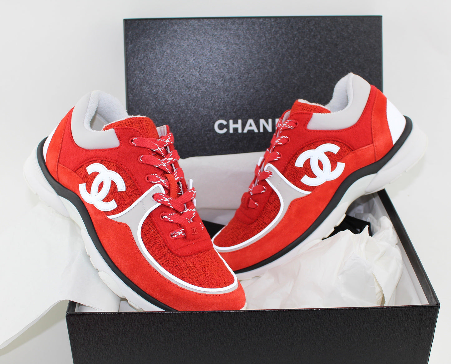 Chanel Cross Trainer Sneakers