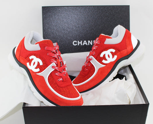 Chanel Cross Trainer Sneakers