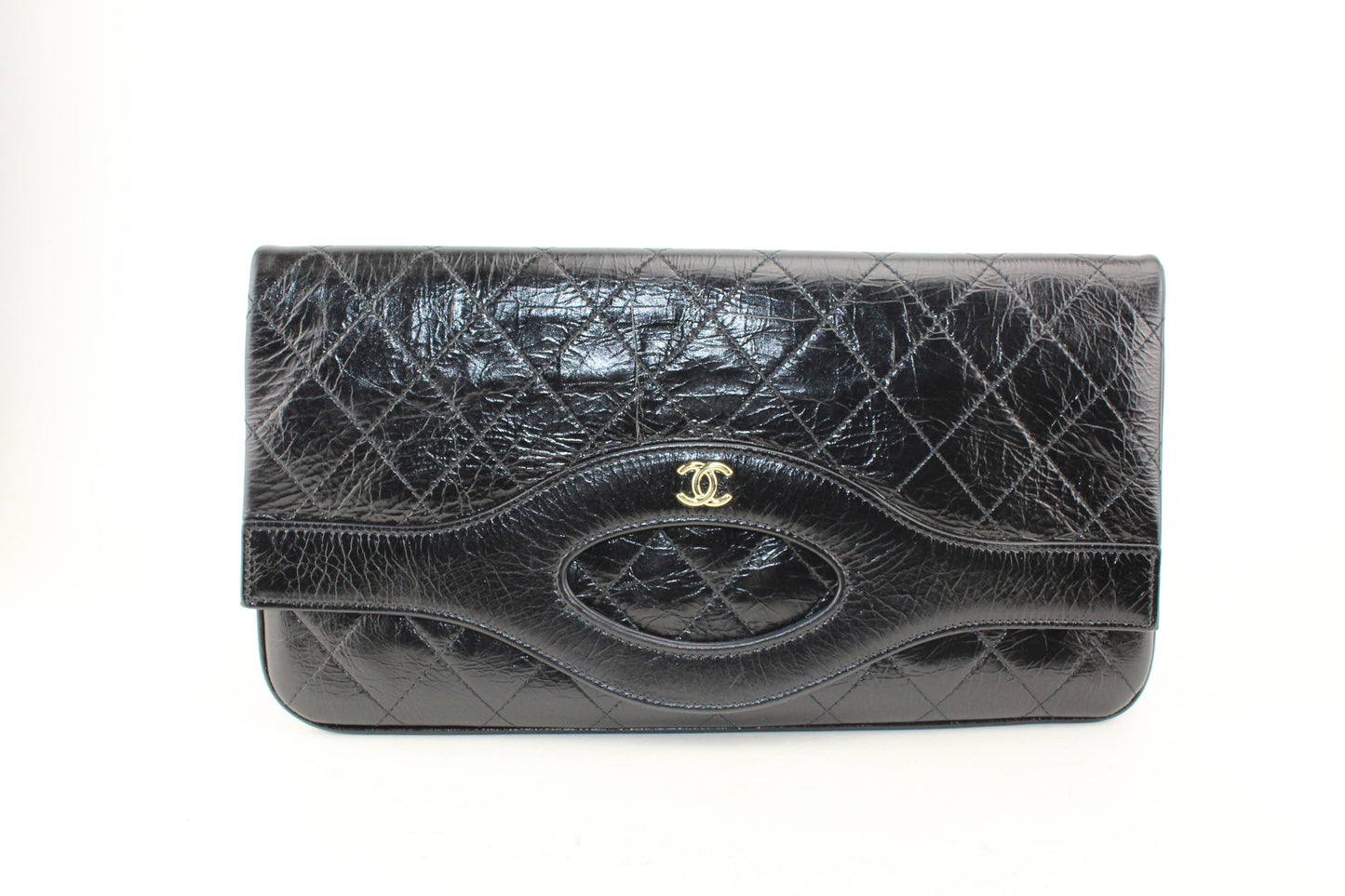 Chanel O Case Flap Clutch