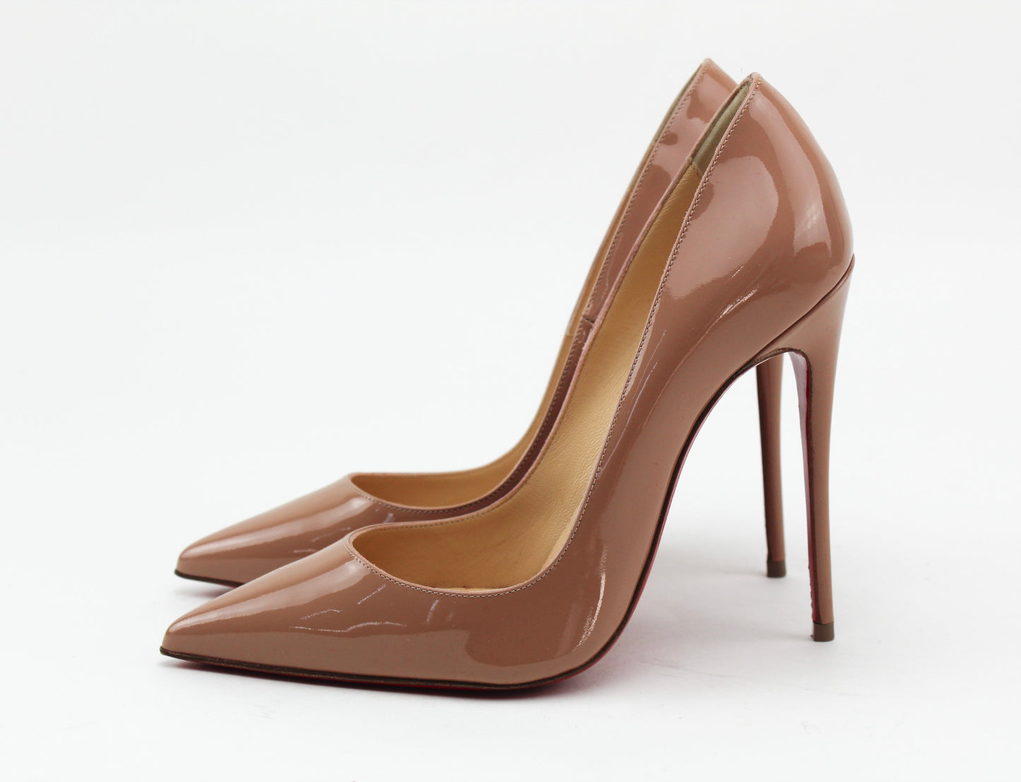 Christian Louboutin So Kate 120 Patent nude