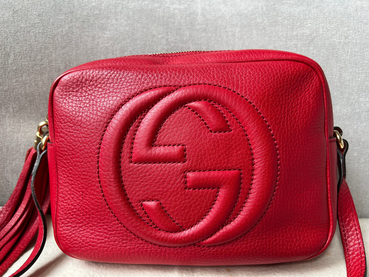 Luxury Gucci Red Soho Disco