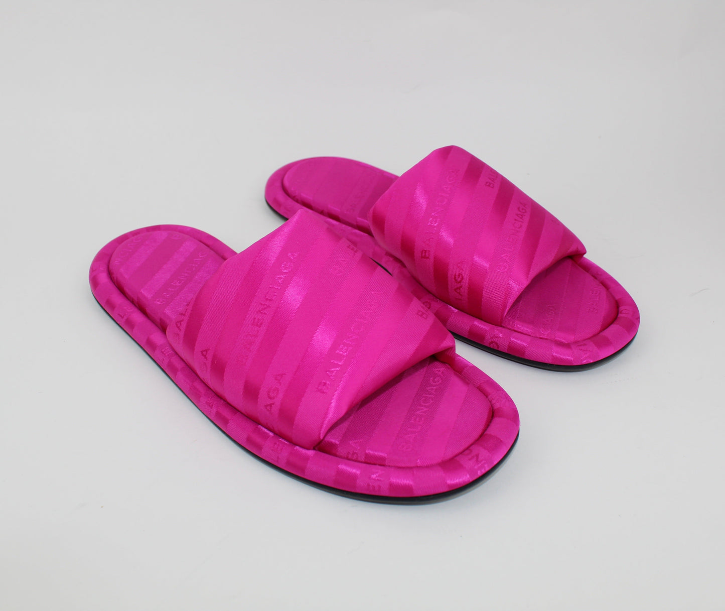 BALENCIAGA HOTEL JACQUARD SLIDES