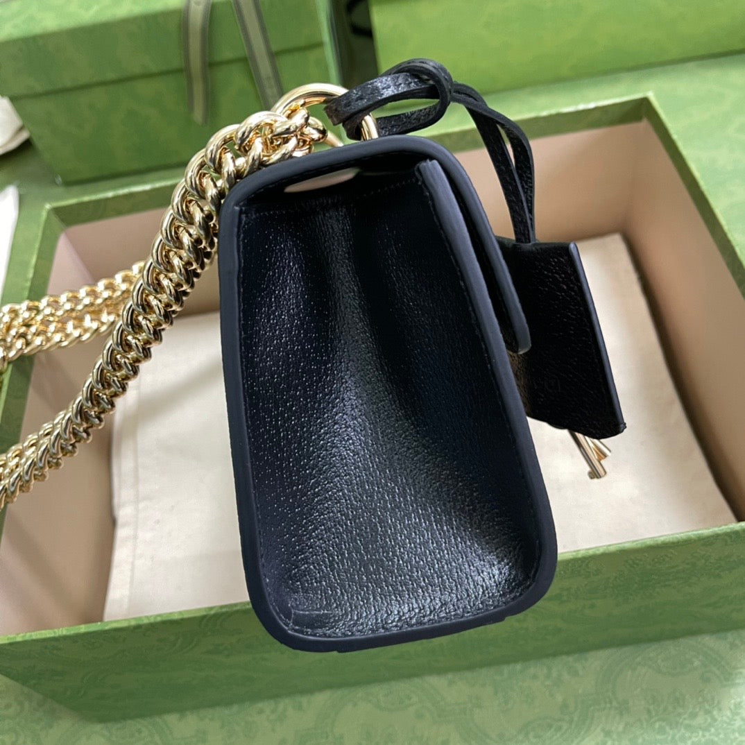Luxury Gucci Padlock Small Shoulder Bag
