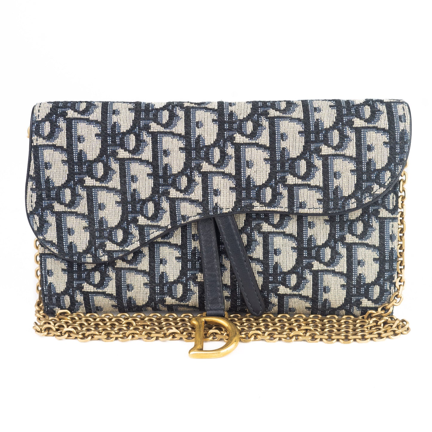 Dior Long Saddle Wallet on Chain