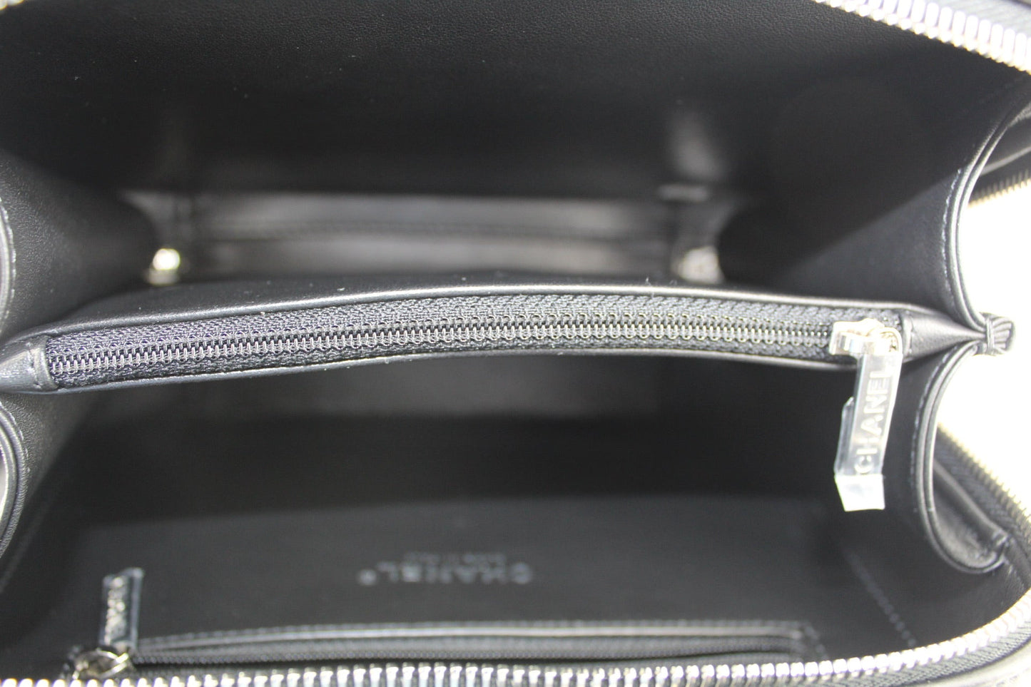 Chanel Black Vanity Case