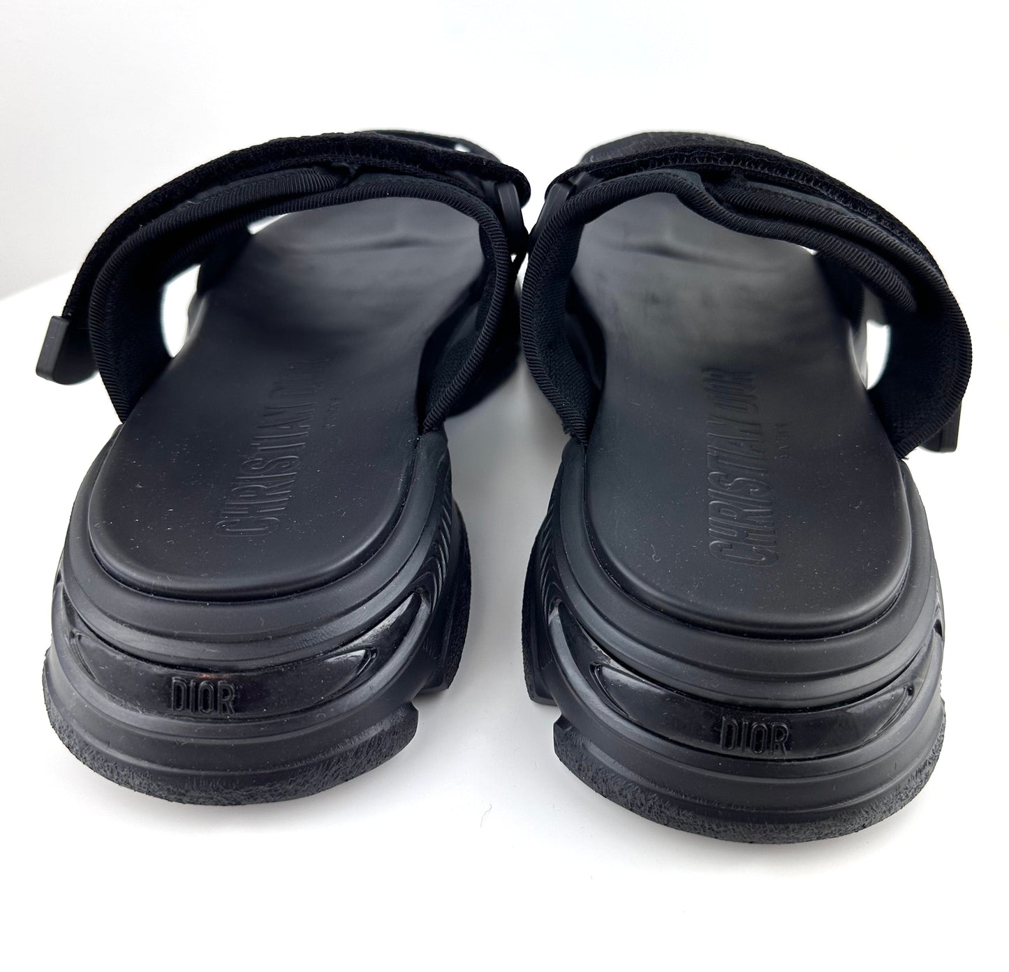 Dior Technical Fabric D-Wander Slide Sandals