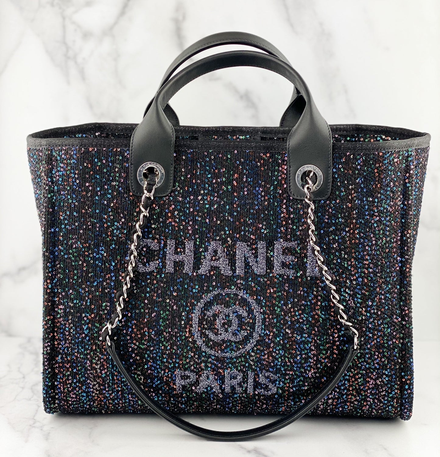Chanel Canvas Deauville Tote