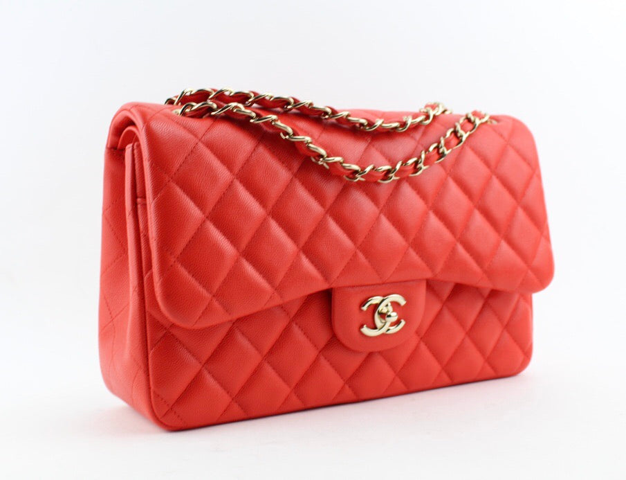 CHANEL JUMBO CAVIAR BAG