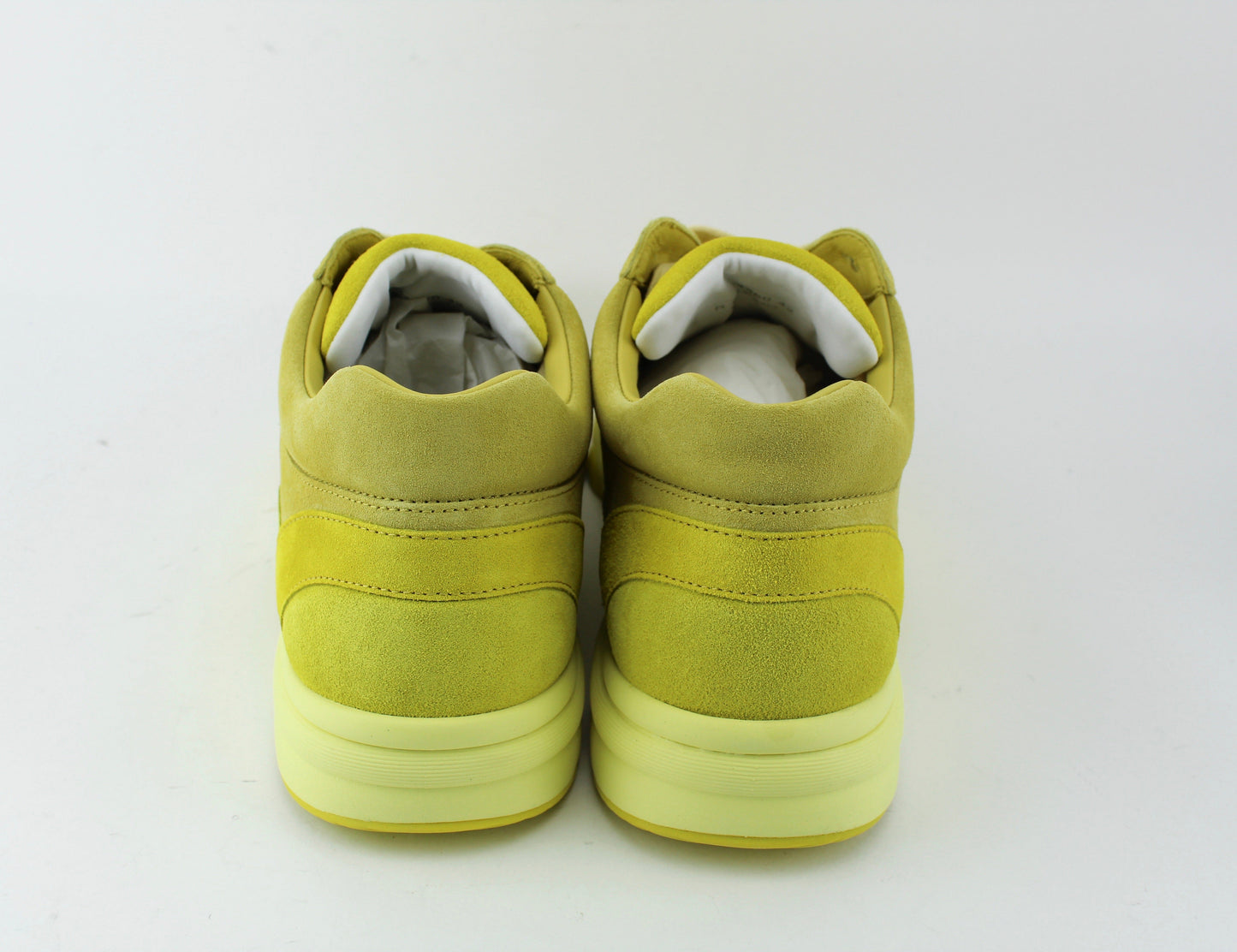 Chanel Yellow Cross Trainer Sneakers