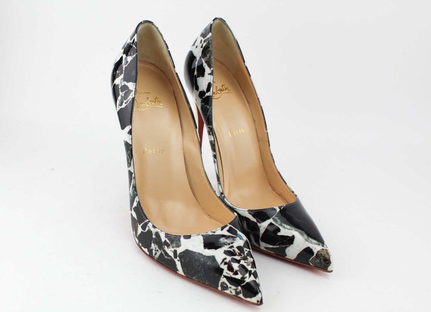 Christian Louboutin Pigalle Follies 120 Pat Carrare