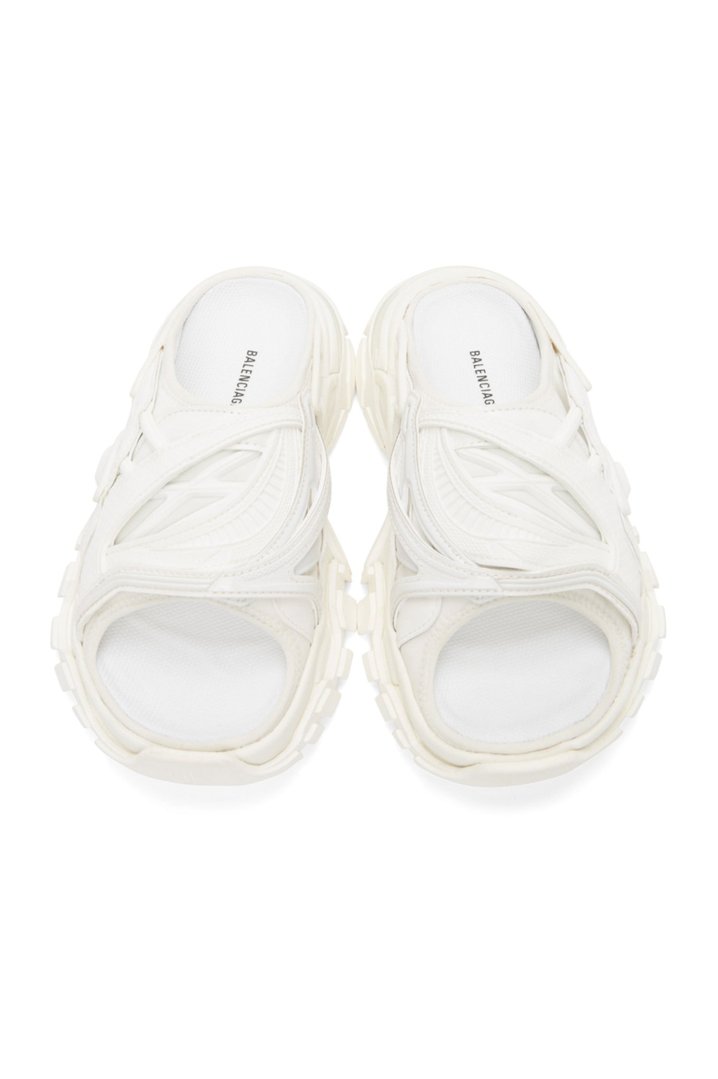 Balenciaga Track Mesh Inset Slides