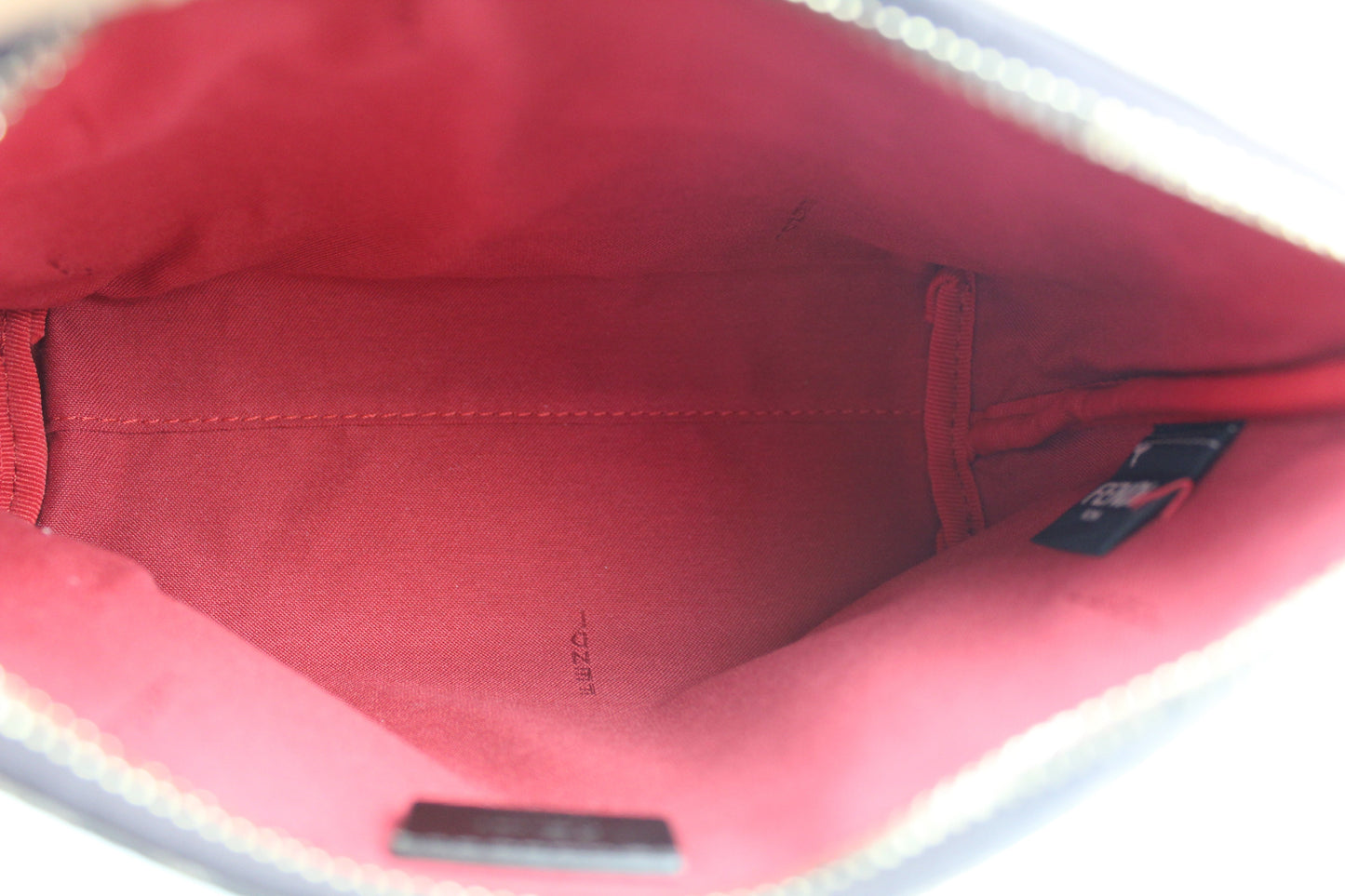Fendi Mania Logo Zip Pouch