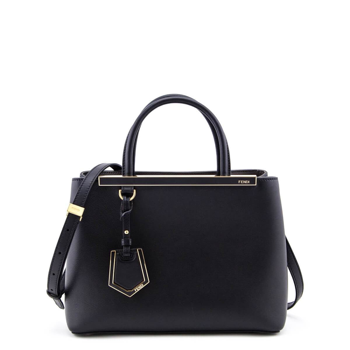 FENDI 2JOURS BAG LEATHER PETITE