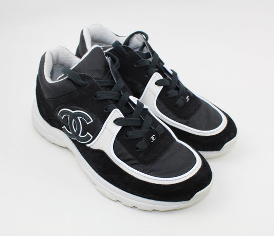 CHANEL CROSS TRAINER SNEAKERS