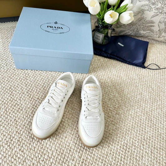 Luxury PradaDOWNTOWN NAPPA SNEAKERS WHITE CALFSKIN