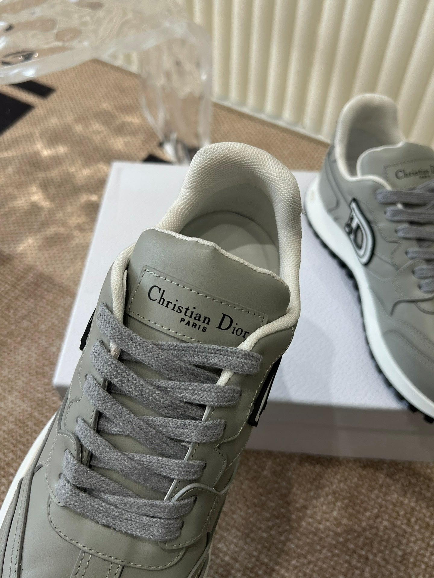 Luxury DiorC'est  Luxury DiorSneaker Grey Lamskin