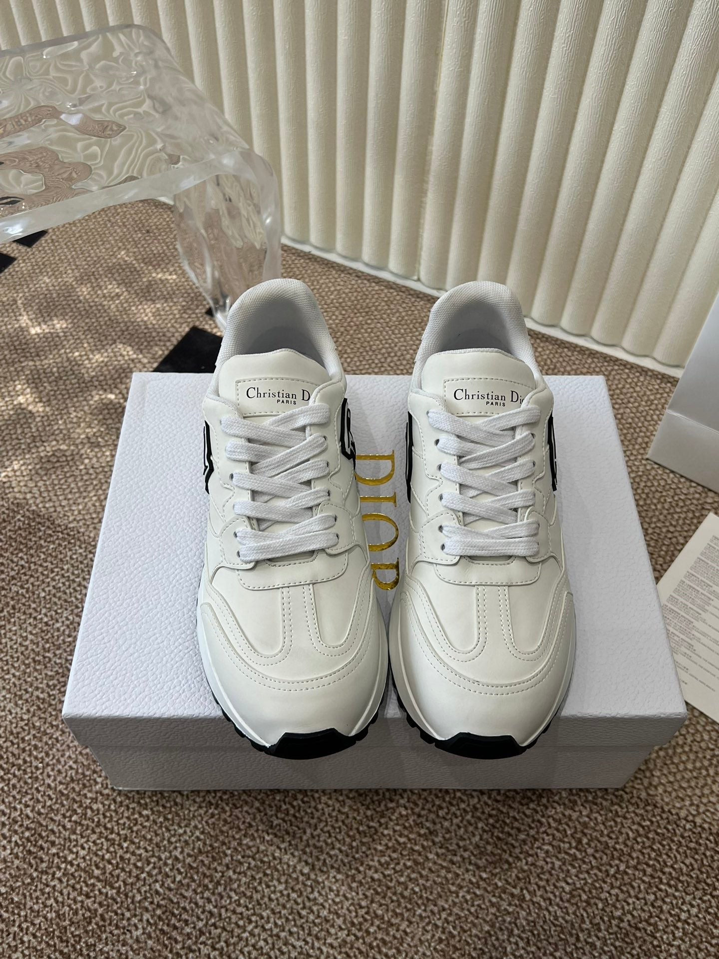 Luxury DiorC'est  Luxury DiorSneaker White Lamskin
