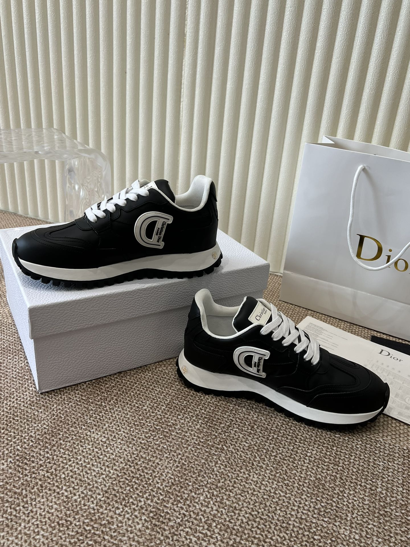Luxury DiorC'est  Luxury DiorSneaker Black Lambskin