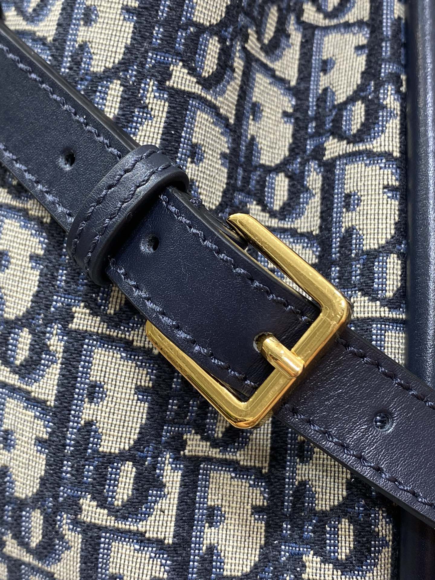 Luxury Diormeidum nolita 27cm blue oblique jacquard