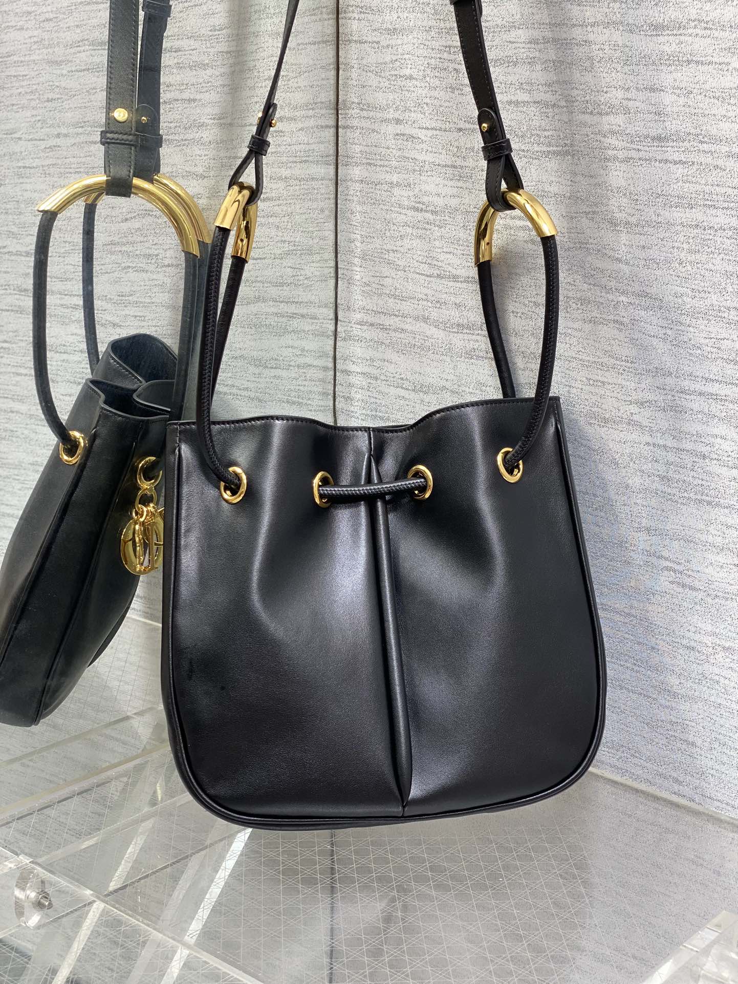 Luxury Diormeidum nolita 27cm black calfskin