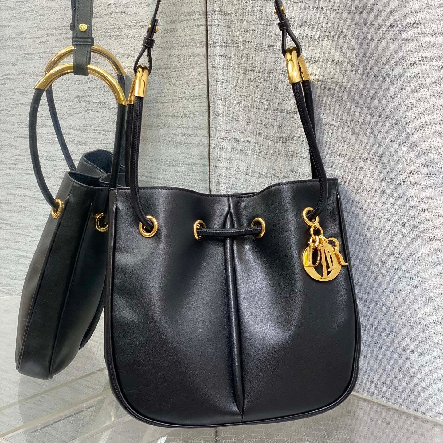 Luxury Diormeidum nolita 27cm black calfskin