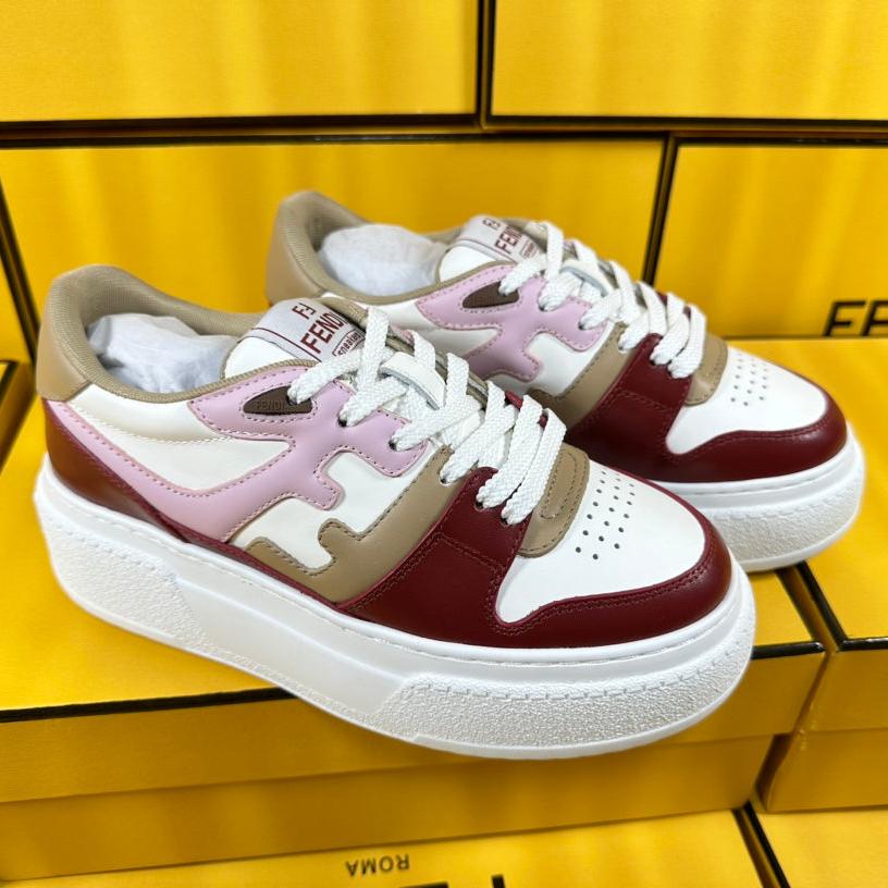 Luxury FendiLuxury FendiTHICK-SOLDED SNEAKER IN COLORFUL LAMBSKIN
