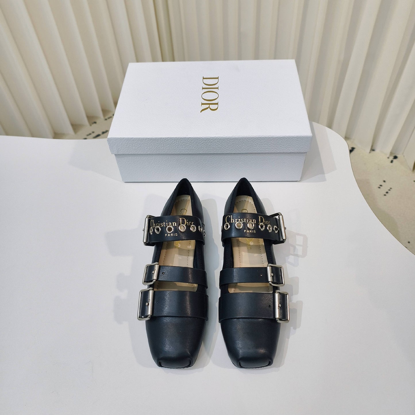 Luxury Dior25 Punk Ballet Flat  Calfskin and Suede 237991
