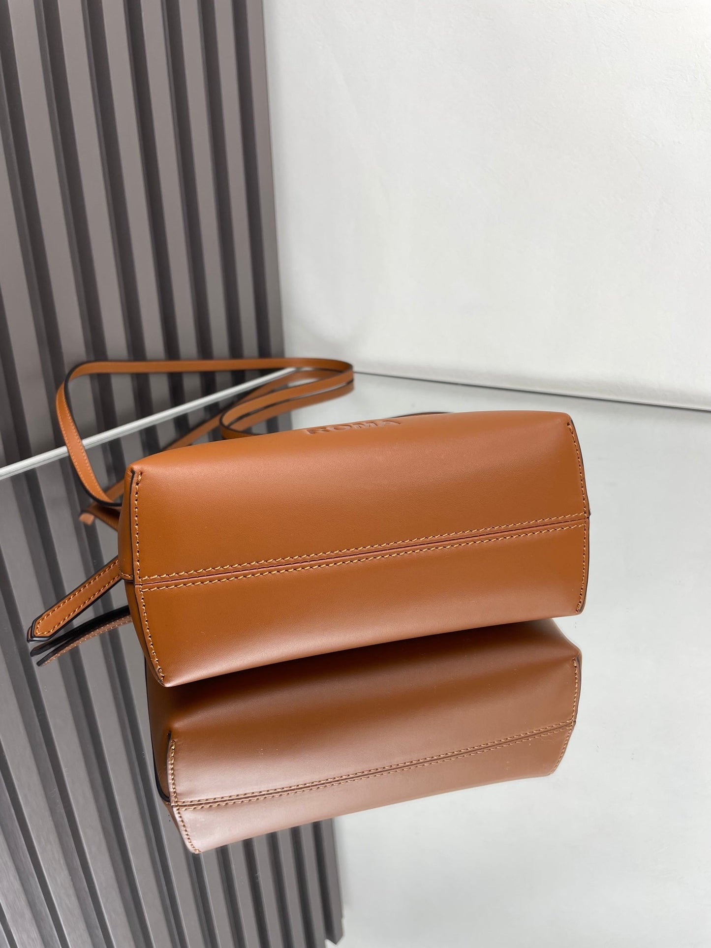 Luxury FendiBY THE WAY MINI 18 IN BURNT ORANGE EMBOSSED CALFSKIN GOLD HARDWARE