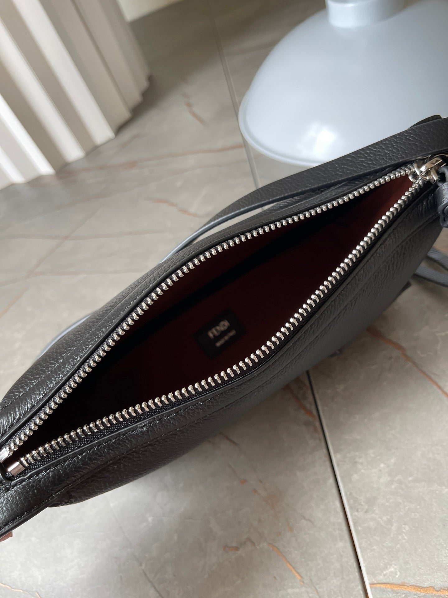 Luxury FendiSIMPLY MINI 22 IN BLACK GRAINED CALFSKIN