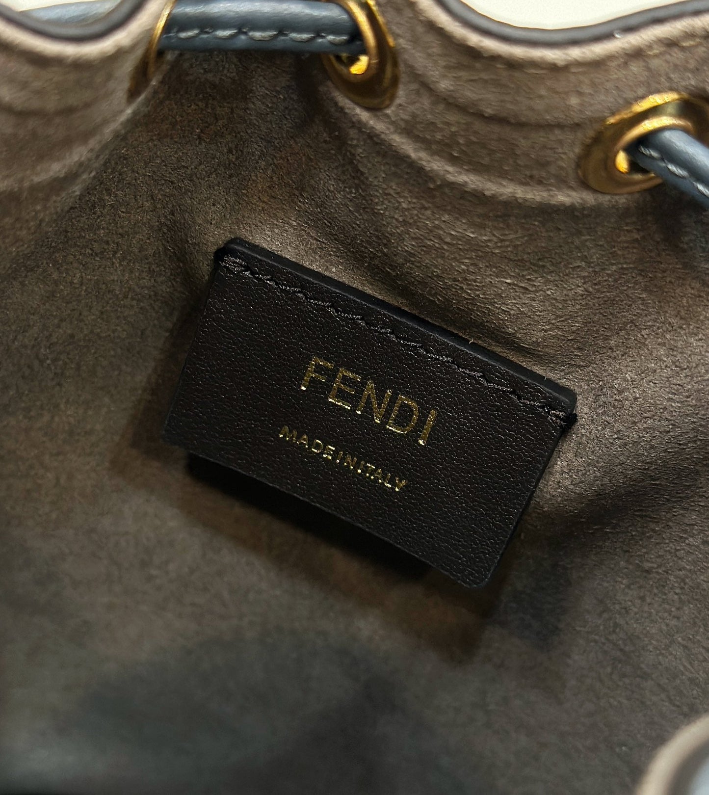 Luxury FendiMON TRESOR 18 IN COLORFUL CANVAS WITH FF MOTIF EMBROIDERED
