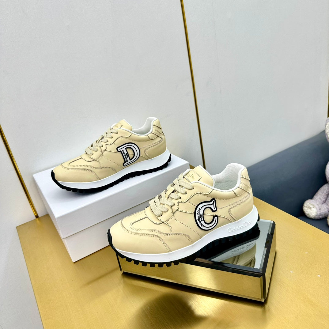 Luxury DiorC'est  Luxury DiorSneaker Light Yellow Cowhide 111738