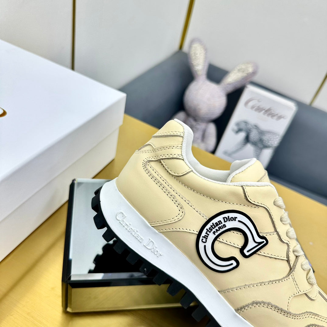 Luxury DiorC'est  Luxury DiorSneaker Light Yellow Cowhide 111738