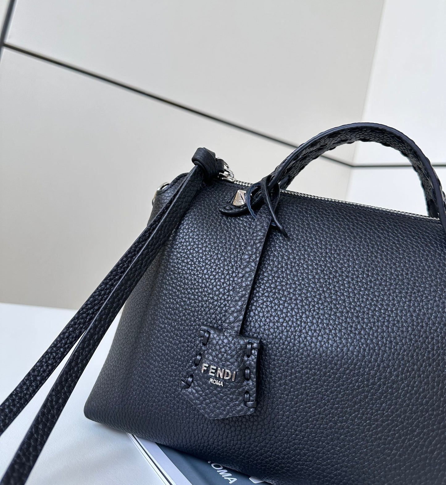 Luxury FendiBY THE WAY SELLERIA LARGE 29 BAG IN BLACK CALFSKIN