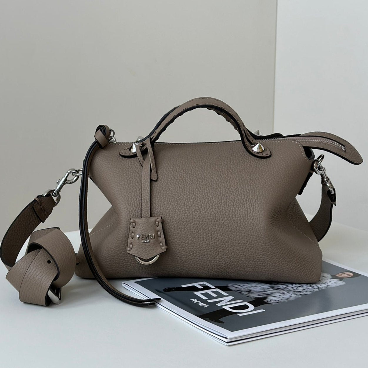 Luxury FendiBY THE WAY SELLERIA LARGE 29 BAG IN CEDAR BROWN CALFSKIN