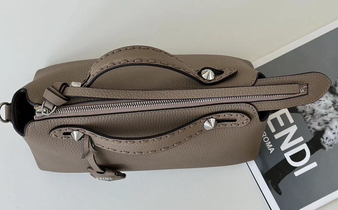 Luxury FendiBY THE WAY SELLERIA LARGE 29 BAG IN CEDAR BROWN CALFSKIN