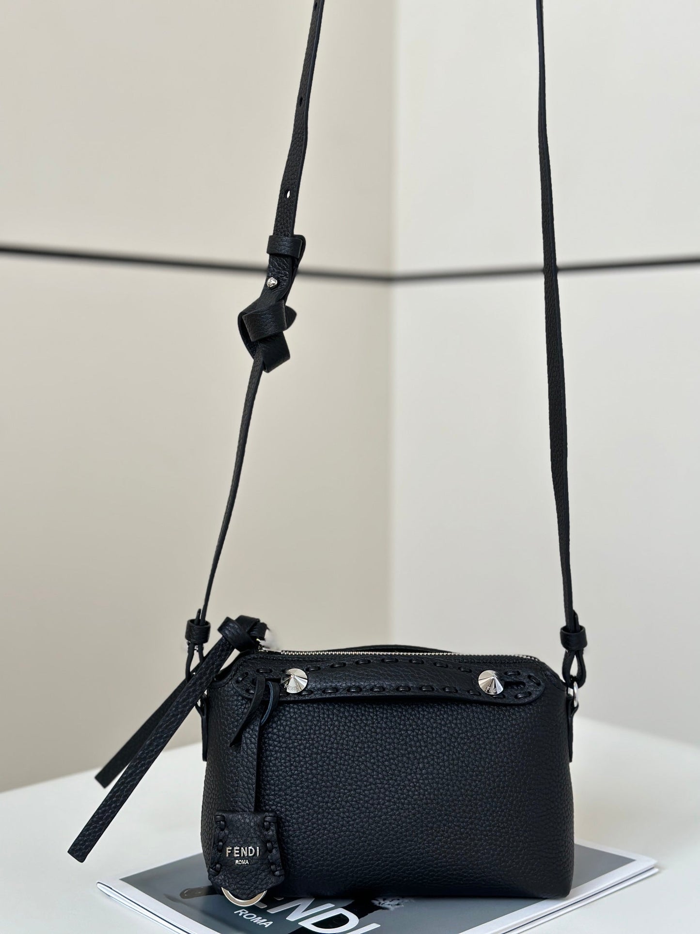 Luxury FendiBY THE WAY SELLERIA SMALL 20 BAG IN BLACK CALFSKIN