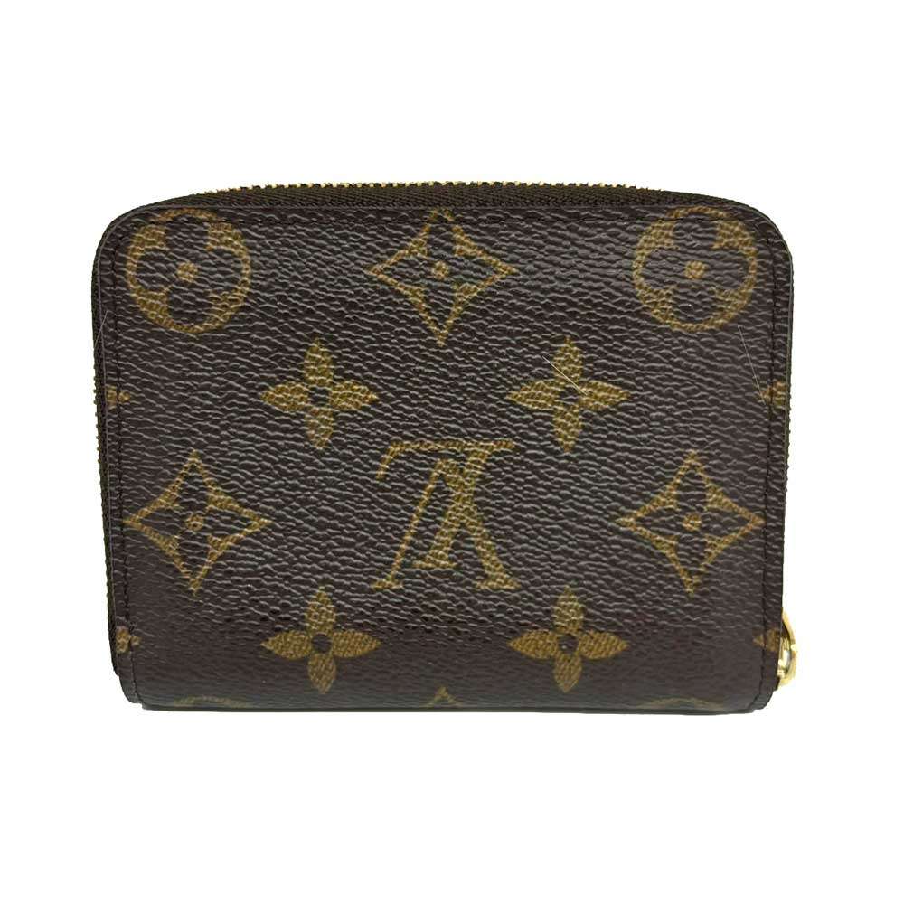 Louis Vuitton Monogram Coin Purse Brown Gold M60067