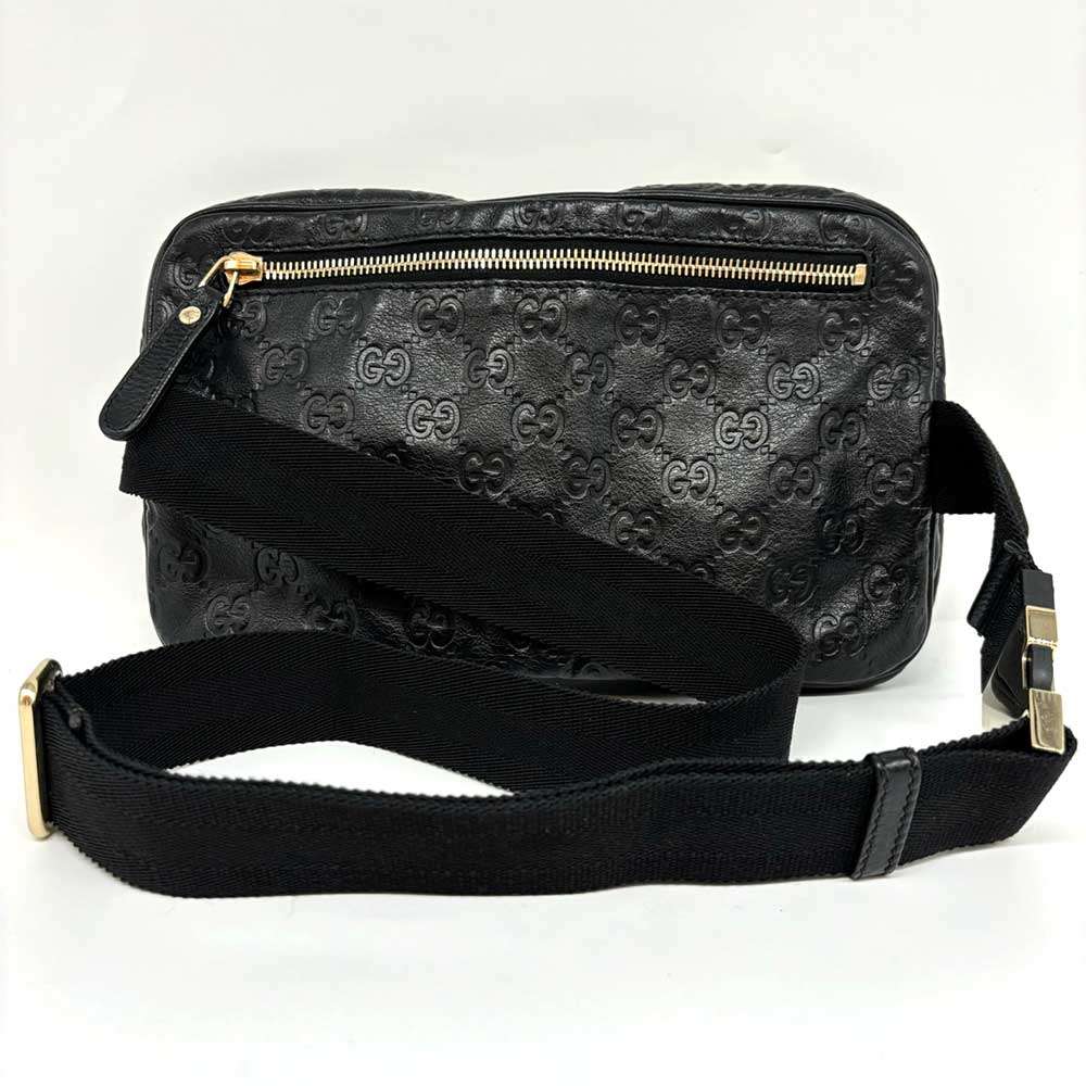 Luxury Gucci Trending 2025 Shima Leather Waist Pouch 213317