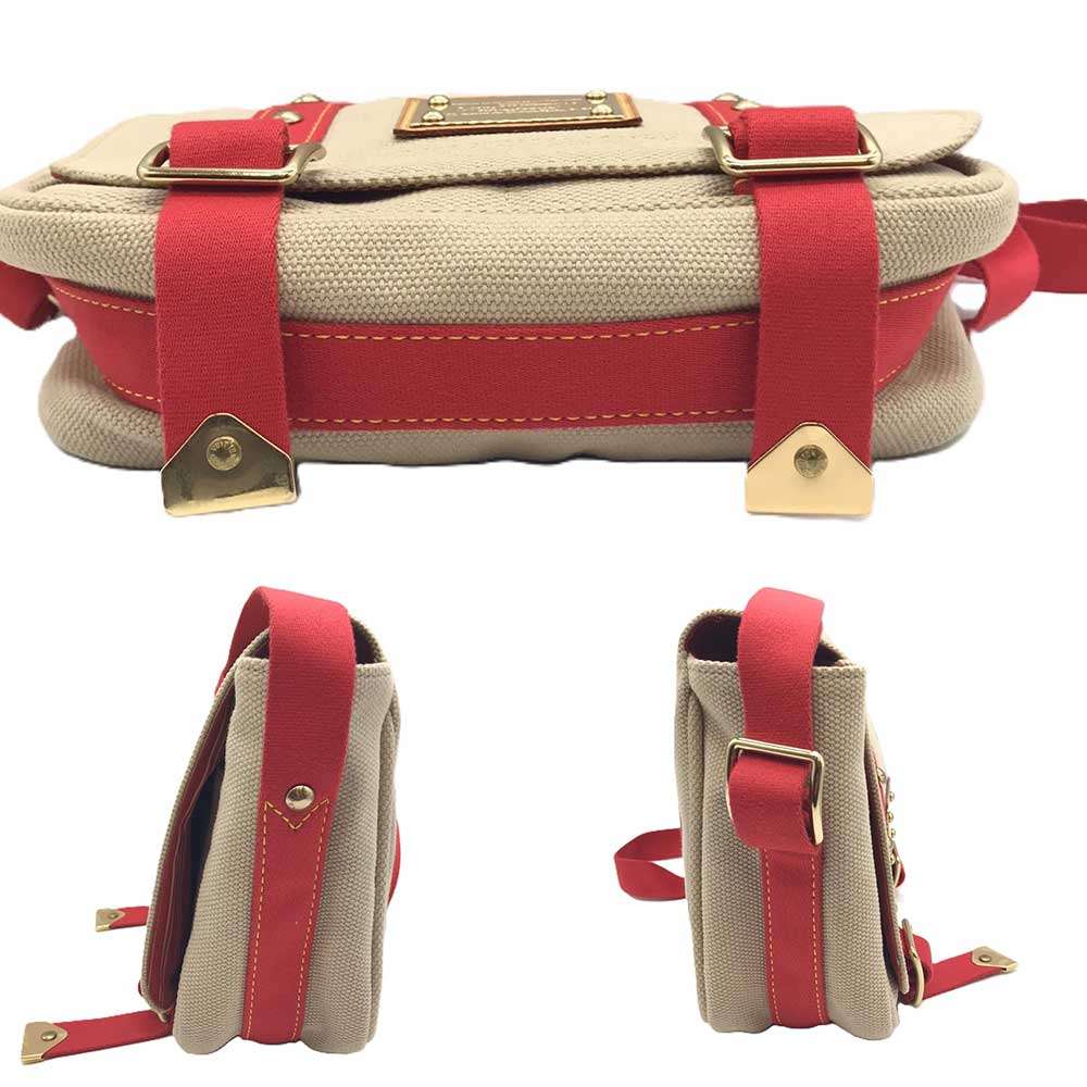 Louis Vuitton Antigua Canvas Shoulder Bag M40041