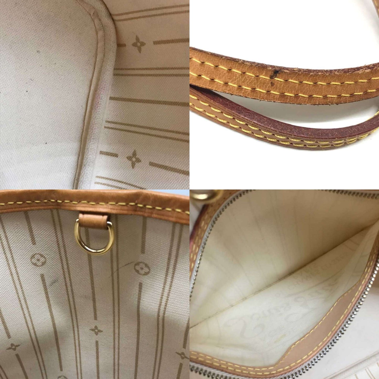 Louis Vuitton Damier Azur Neverfull PM Tote N40605