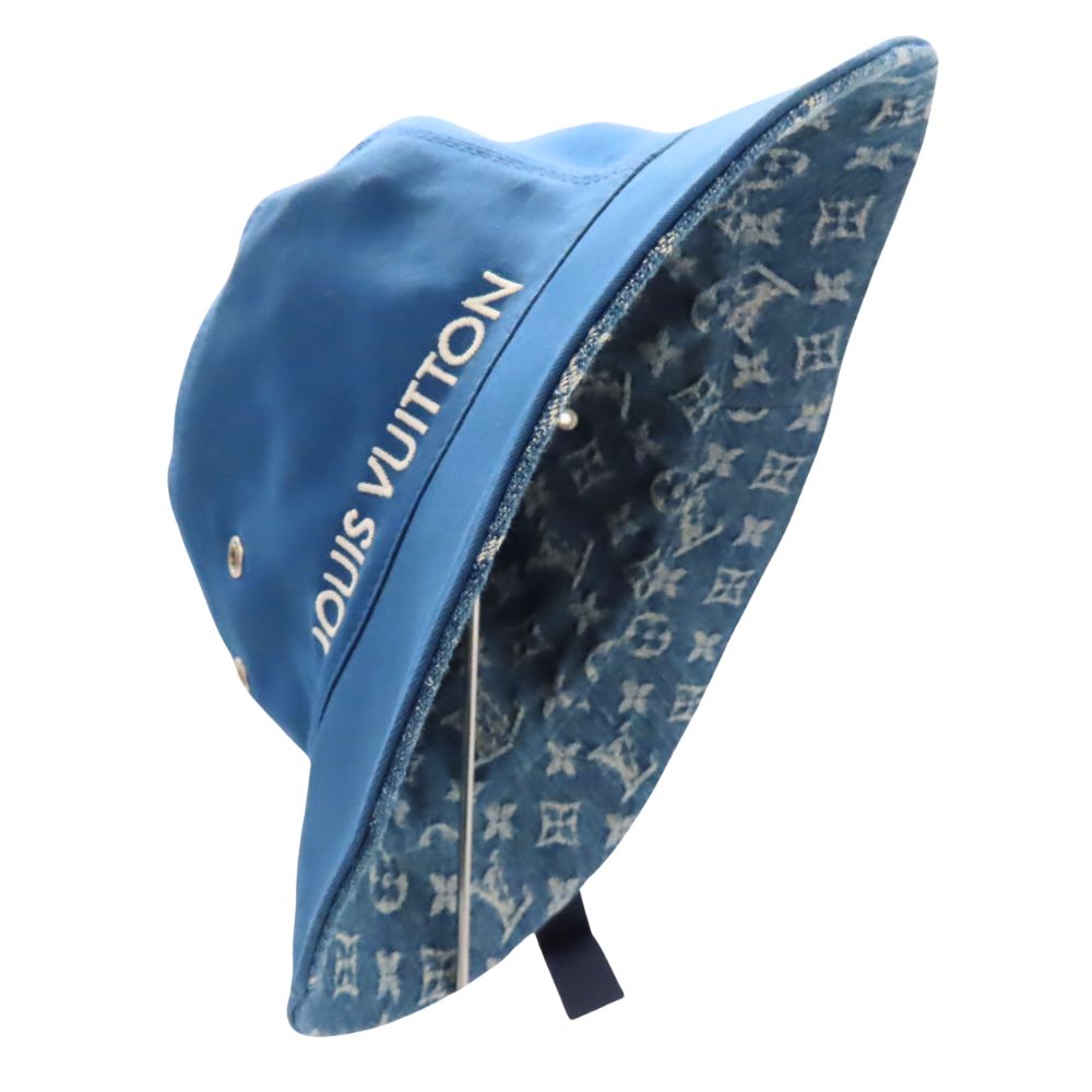 Louis Vuitton Monogram Bucket Hat Denim