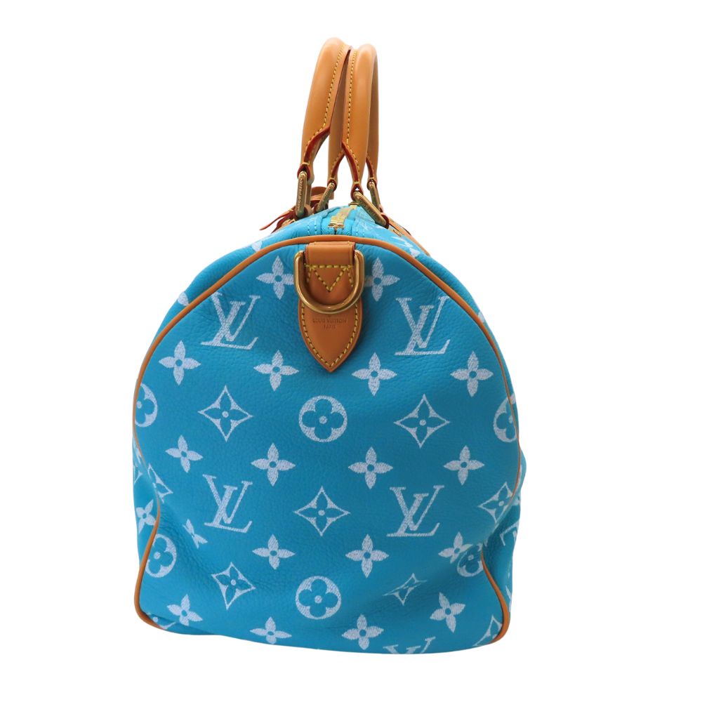 Louis Vuitton Turquoise Speedy 40 Shoulder Bag