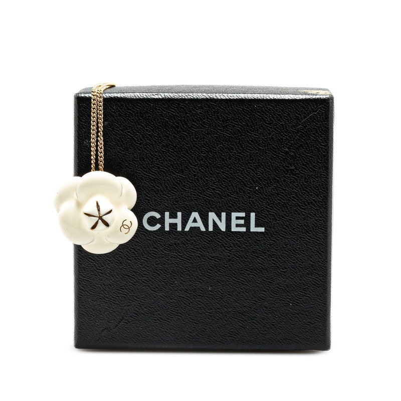 Chanel Camellia Coco Mark Necklace Gold