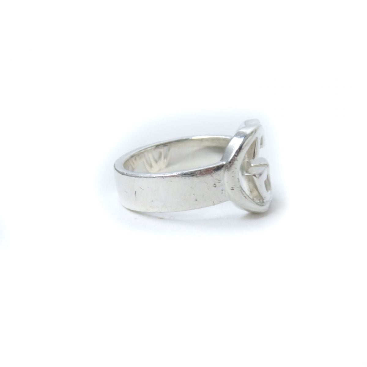 Luxury Gucci Trending 2025 AG925 Interlocking G Silver Ring