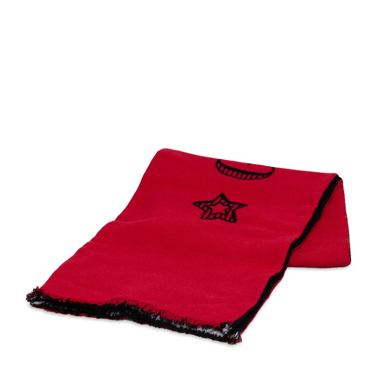 Luxury Gucci Trending 2025 Wool Logo Reversible Scarf